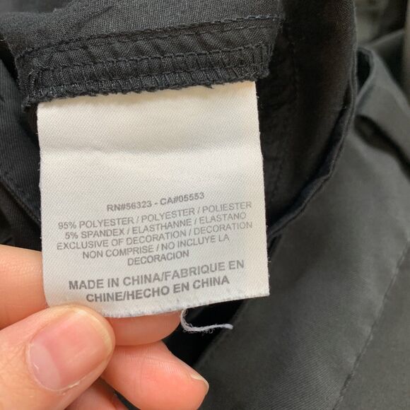 Nike Golf Shorts Mens 38 Black Dri Fit Tech Flat Front Lightweight Tech Chino - Picture 10 of 13